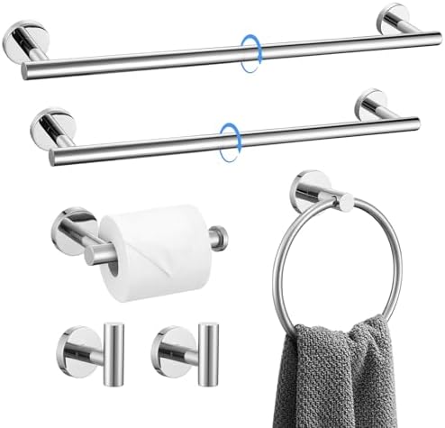 Chrome Bathroom Hardware Set