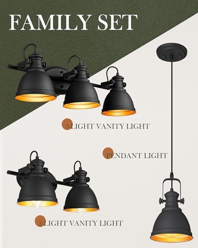 Industrial Bathroom Vanity Light