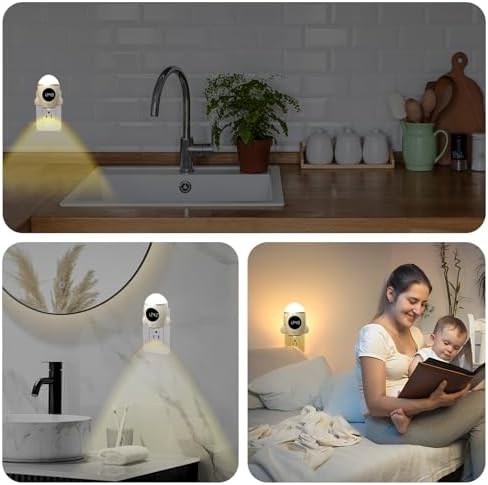LED Space Rocket Timer with Remote for Kids