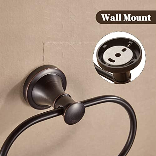 Wolibeer Oil-Rubbed Bronze Towel Holder -Functional Stylish