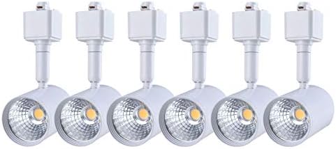 Mirrea 6-PK LED Track Lighting Heads Accents