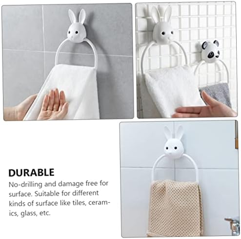 Cute Rabbit Wall-Mounted Towel Holder