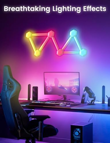 Smart LED Wall Lights for Gaming Night