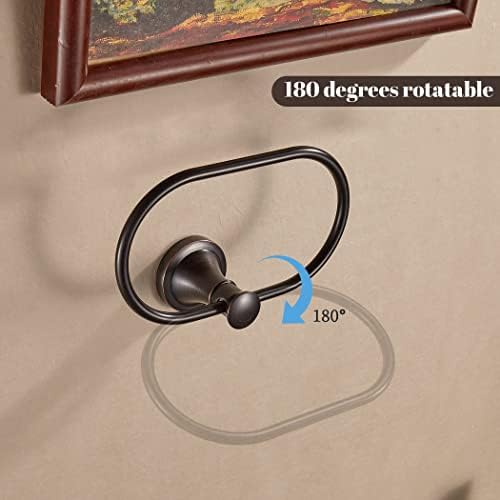 Wolibeer Oil-Rubbed Bronze Towel Holder -Functional Stylish