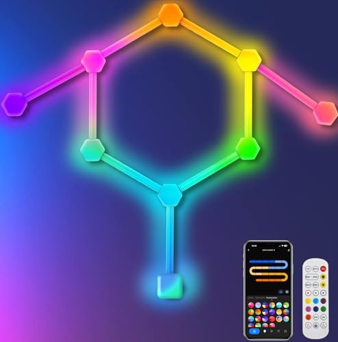 Smart LED Wall Lights for Gaming Night