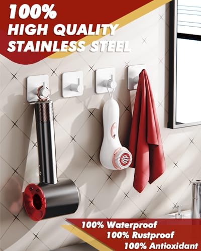 High-Quality Stainless Steel adhesive hooks for Home Kitchen