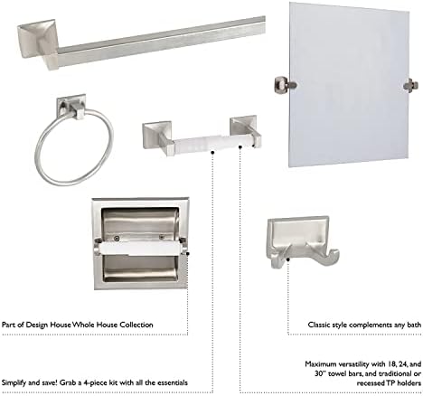 Design House 533034 Millbridge Wall Mounted Towel Bar