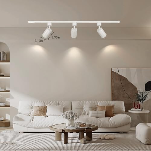 12-Piece GU10 Track Lighting Heads H-Track Compatible Set - Durable Ceiling Lights