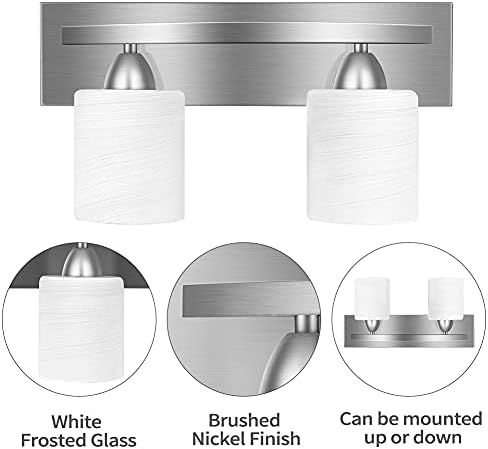 Solitaire Luxury Two-Light Vanity Set with Multiple Function Features
