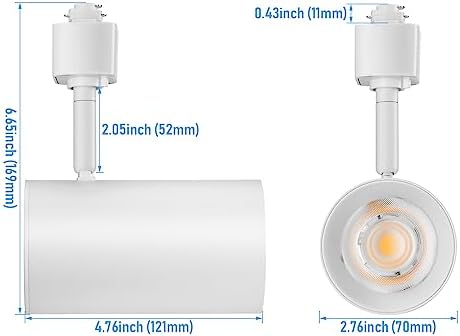 LED Lighting Track Heads 8-Pack