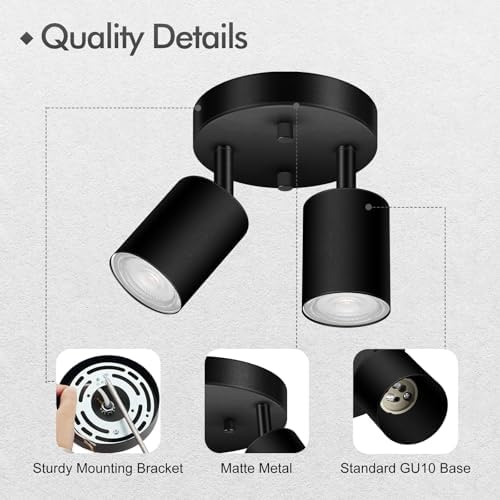 Bricosmocon Adjustable Ceiling Spotlight