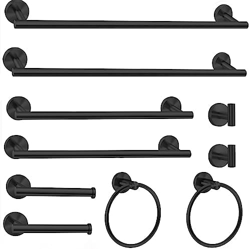 Chromium 10-Piece Bath Hardware Set