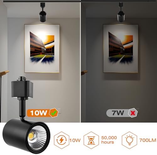 8-Piece 10W Track Lighting Accents