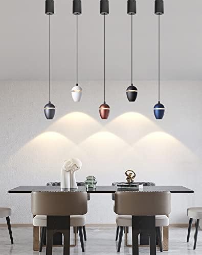 7W Adjustable Pendant Light - Modern Design for Indoor Use