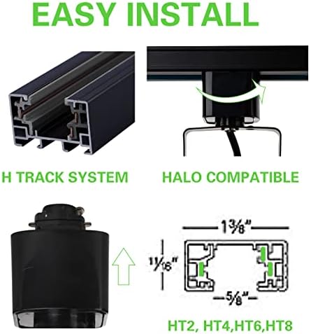 INTWELL 10W Track Lighting Heads