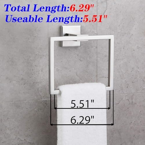 Stainless Steel Bath Towel Holder