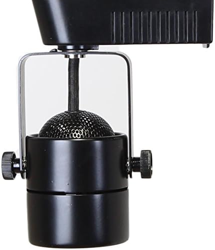 Pure Black 50W MR16 LED Cylinder Lighting Head
