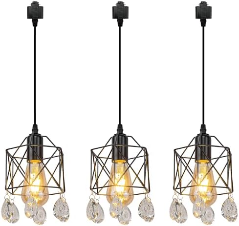 Sturdy Modern Vintage Track Pendant Light