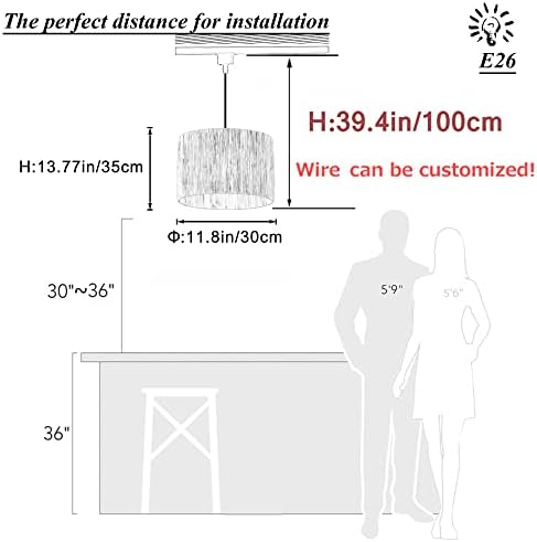 Natural Rattan Pendant Light
