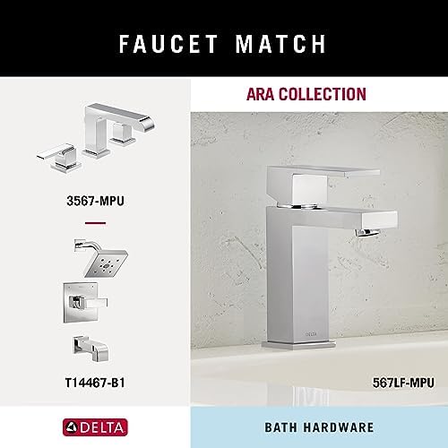 Delta Ara Hand Towel Holder - Polished Chrome