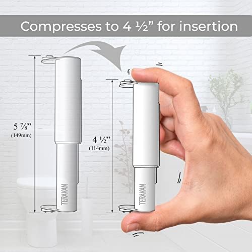 Teravan Standard Toilet Paper Holder Extender for Extra-Large Rolls