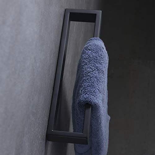 Bath Towel Holder - Matte Black stainless steel bathroom hardware