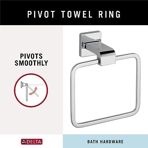 Delta Ara Hand Towel Holder - Polished Chrome