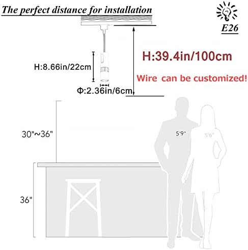 Adjustable Hanging Pendant Light