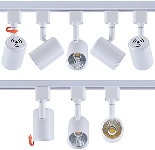 Mirrea 6-PK LED Track Lighting Heads Accents