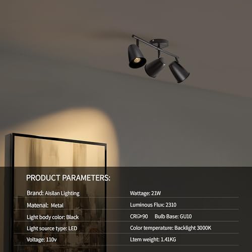 Black LED Lighting Kit 21W