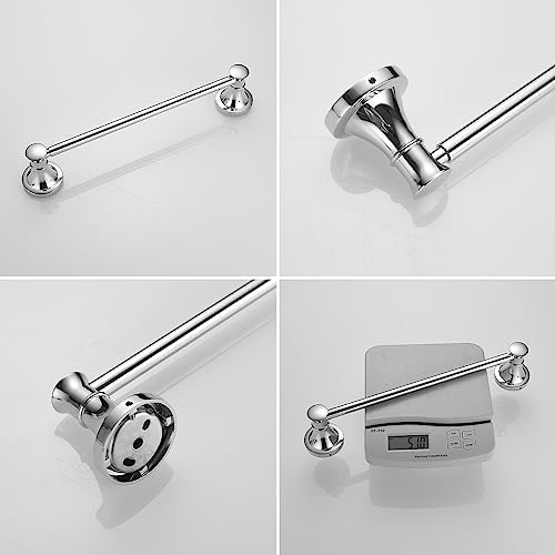 BESy Adjustable Bronze Towel Bar Stainless Steel Polished Chrome Bathroom Hardware
