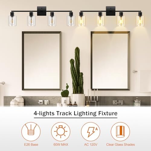 Modern Matte Black Track Lighting