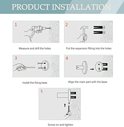 Luxury Polished Stainless Steel Bathroom Hardware Set