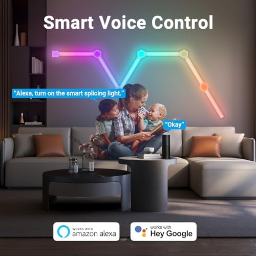 Smart LED Wall Lights for Gaming Night