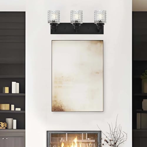 MELUCEE 3-Light Bathroom Vanity Light