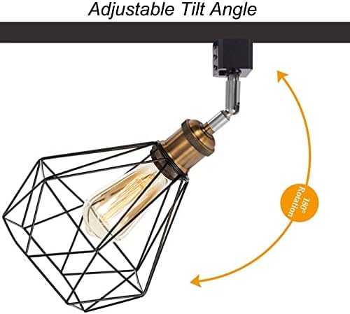 Kiven Vintage Wire Cage Lighting Set