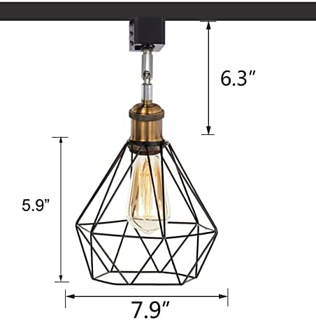 Kiven Vintage Wire Cage Lighting Set