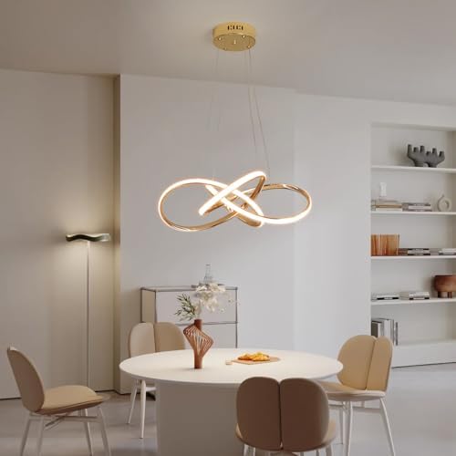 Modern LED Pendant Spiral Light with Adjustable Features