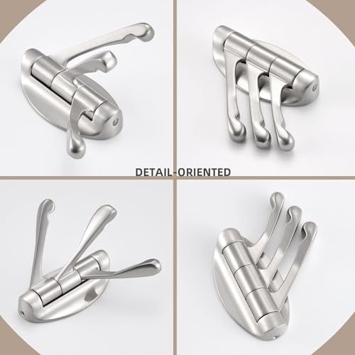 Angle Simple Foldable Robe Hook