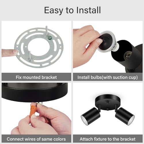 BoostArea LED Track Lighting Kit Durable Versatile Design