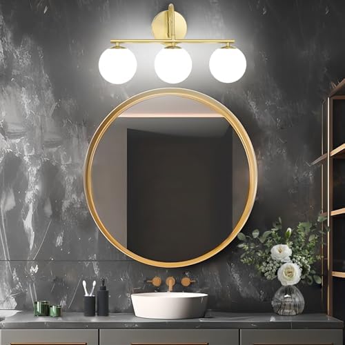 Odimola Gold Vanity Lights Modern Brushed Gold Vanity Lights for Bathroom