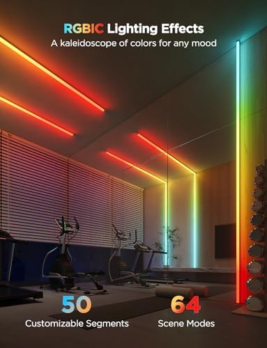 Govee RGBIC LED Strip Lights with Cover 328ft