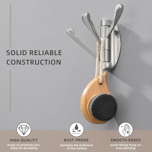 Angle Simple Foldable Robe Hook