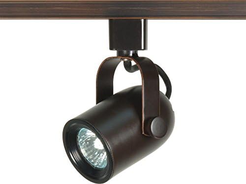 Track Lighting Head Mr16 Roundback Russet Bronze