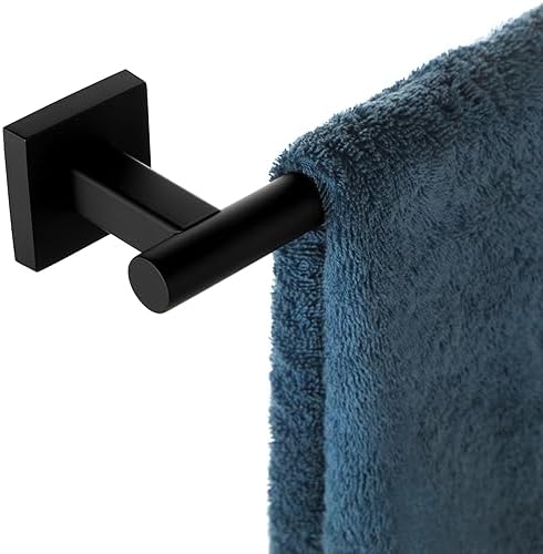 Antobas Matte Black Towel Bar Rack