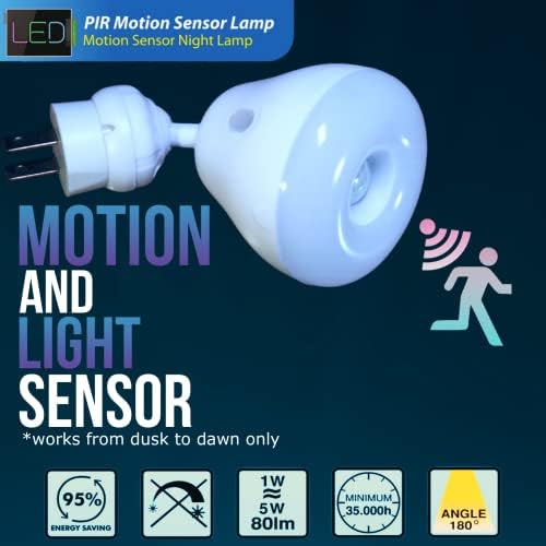 Plug in Motion-Activated Night Light