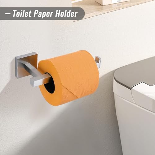 Space-Saving Towel Bar Set 5-Piece