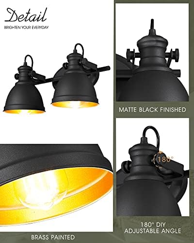 Industrial Bathroom Vanity Light
