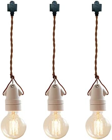 Minimalist Retro 3-Pack Pendants with Twist Cords