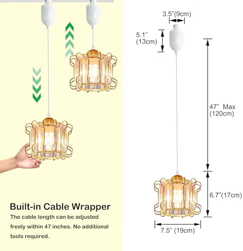 Chic J-Type Pendant Light
